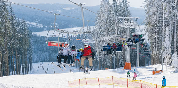 Skigebiet Lipno